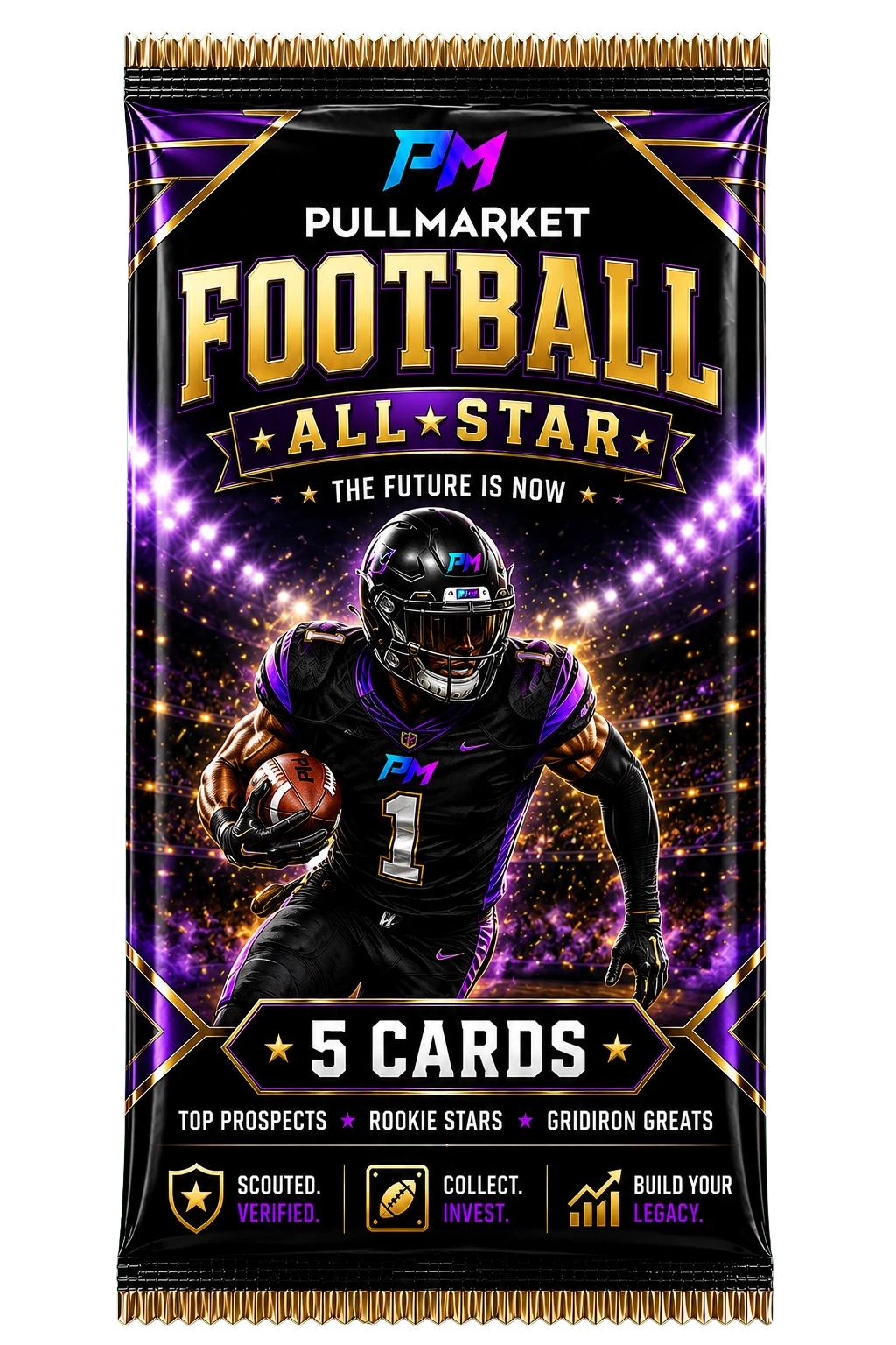 Football All-Star - 5 Cards artwork